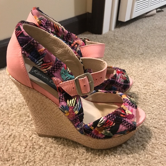 designer platform wedges